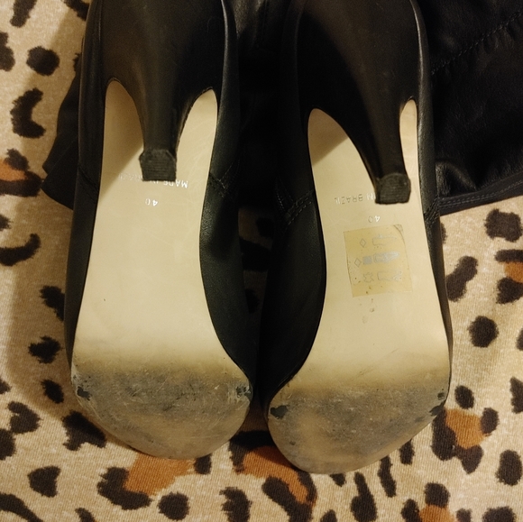 Size 40 Genuine leather over the knee boots - Picture 5 of 5